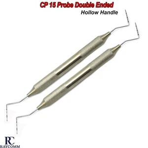 Sondas de bolsillo periodontales CP 15 sonda de detección codificada por colores herramientas de doble extremo - Imagen 1 de 5