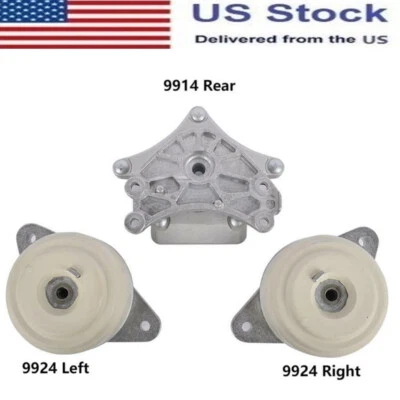 Juego de 3 piezas de soportes de motor y montaje de transmisión para Mercedes-Benz 2007-2012 EE. UU. Foto 1 de 4