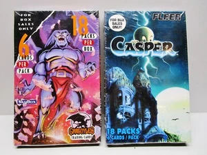 Vintage - 1996 TREAT ENTERTAINMENT INC. GARGOYLES & CASPER Trading Cards -Sealed - Picture 1 of 6