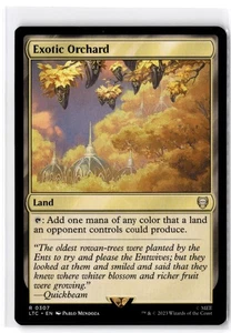 Commander: The Lord of the Rings: Tales of Middle-earth #307 Exotic Orchard - Picture 1 of 2