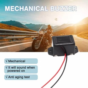 Mechanical Buzzer Car Light Control Solar Energy Starters 6/12V Adapter Cable - Picture 1 of 6