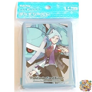 Pokemon Official Deck Shield Steven Stone & Metagross 64 Sleeve Japanese Daigo - Picture 1 of 2