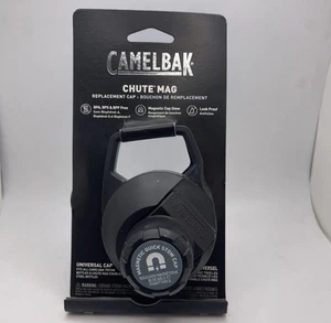 Camelbak Chute Mag Replacement Cap Lid all Black NEW - Picture 1 of 3