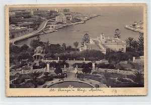Malta - St. George's Bay - POSTCARD IS PARTIALLY UNSTICKED - Publ. Maistre's Ser - Picture 1 of 2