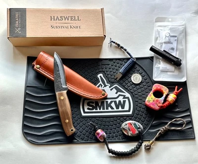 CUCHILLO DE SUPERVIVENCIA HASWELL Coalatree NiB - Olight i3t 2 eos - Arte de bolsillo - Moneda, EDC Foto 1 de 4