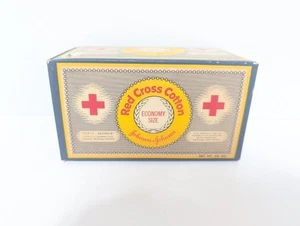 New Vintage Red Cross Cotton Johnson & Johnson First Aid Economy Size Prop USA - Picture 1 of 8