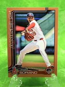 Jose Soriano - Gold /2025 - 2025 Topps Series 2 #669 Los Angeles Angels - Picture 1 of 11