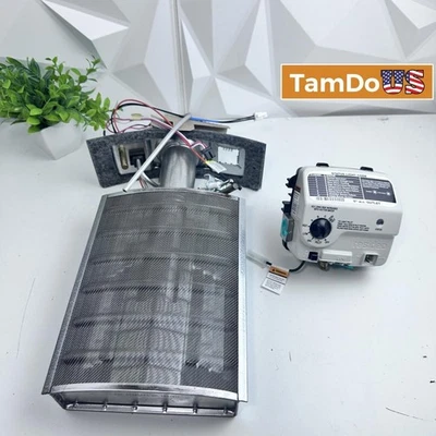 AO Smith 100346618 Ultra Low NOx 18" Gas Burner Assembly w/ 2" Cavity Valve - Image 1 of 4