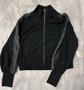 Free People Movement Damen High Jump Zip Up Jacke schwarz |OB1997218| - Bild 1 von 2