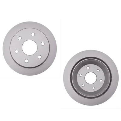 Juego de discos de freno traseros de 2 ruedas SET-RAY56827FZN-2 Raybestos tracción trasera 4x4 para Chevy GMC Foto 1 de 4