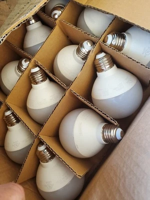 15 PACK L7 G25D 7W 2700K G25 LED Globe Bulb 7W =60W 2700K 120V 500L DIMMABLE  - Image 1 of 4
