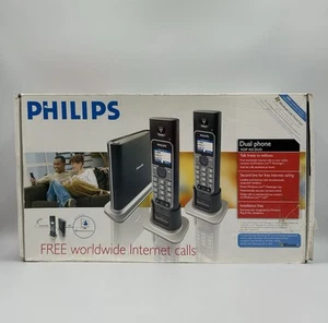 Philips Teléfono Dual VoIP 433 Duo Windows Live Messenger Llamadas - Imagen 1 de 21