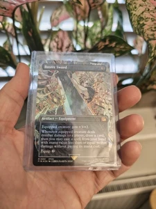 MTG FOIL Buster Sword (Full Art ) English Extended borderless NM - Picture 1 of 1