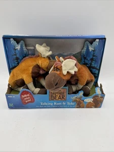 Disneys Brother Bear Talking Rutt & Tuke Talkin Mini Pals Brand New - Picture 1 of 8