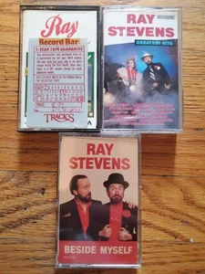 Ray Stevens (3) Cassette Lot - Greatest Hits 1 & 2 - Beside Myself 1987/89 - Picture 1 of 5