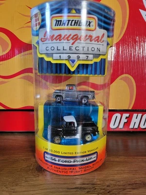 1997 MATCHBOX INAUGURAL COLLECTION 56 FORD PICKUP 1 of 20K NEW/SEALED - Image 1 of 4