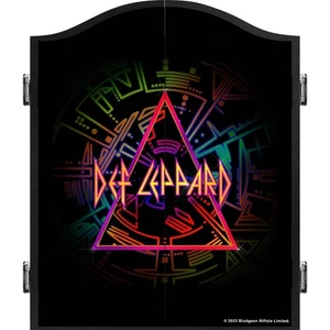 Def Leppard | Prism | Dartboard Wooden Cabinet | Official Licensed Design - Picture 1 of 4