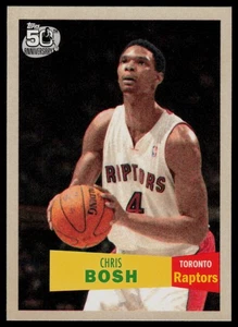2007-08 Topps #4 Chris Bosh 1957-58 Variations Toronto Raptors - Picture 1 of 2