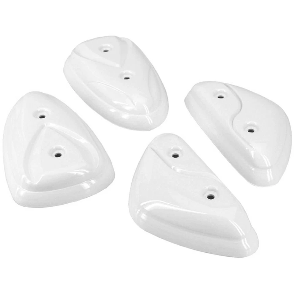 Set 4 Protector Carrocería Stunt Blancos - Imagen 1 de 1