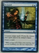 MTG -Magic The Gathering- Remand, Uncommon, Ravnica, Like New, Never Played.