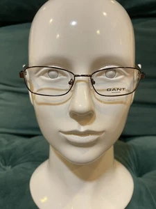 Monturas de gafas para mujer GANT GW Sierra 51-16-135 marrón satinado bisagra de resorte - Imagen 1 de 5