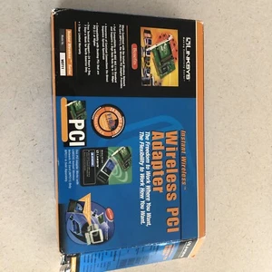 Linksys Witeless PCI Adapter WDT11 eith Linksys Network Card - Afbeelding 1 van 8