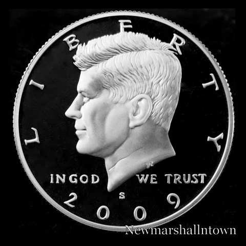 2009 S  Kennedy Half Dollar Mint Silver Proof from Original U.S. Proof Set Cover