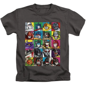 TRANSFORMER SQUARES Licensed Toddler Kids Graphic Tee Shirt 2T 3T 4T 4 5-6 7 - Picture 1 of 3
