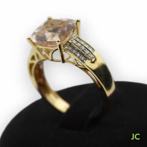 Morganit Ring 658561 750er Goldring 1 Morganit beh. - Bild 1 von 10