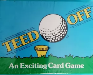 Juego de cartas de golf vintage Teed Off 1983 Lico Enterprises raro, nuevo sellado. - Imagen 1 de 2