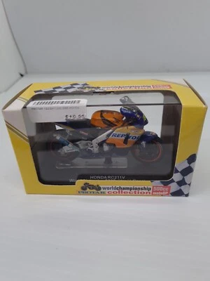 Protar World championship Collection Honda RC211V V.ROSSI 2002 Moto Gp 500cc New - Image 1 of 4