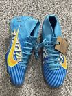 Sz 10.5 - Nike Men's Zoom Superfly 9 Academy Mbappé FG/MG Cleats DO9345-400