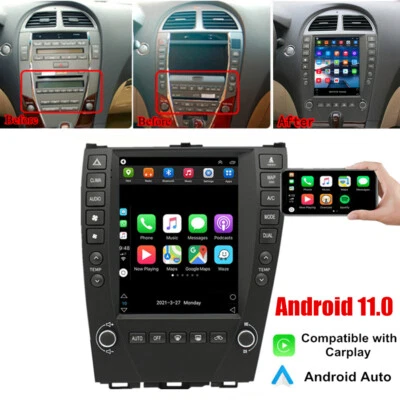 9.7" Android 11 Stereo Radio GPS For 2006-12 Lexus ES Series ES330 ES350 Carplay - Image 1 of 4