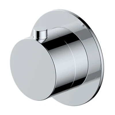 RAK CERAMICS RAK Petit Round Concealed Diverter For Dual Outlet- Chrome