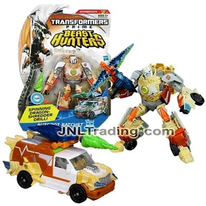 Year 2012 Transformers Prime Beast Hunters Deluxe 6 Inch Figure AUTOBOT RATCHET - Picture 1 of 1