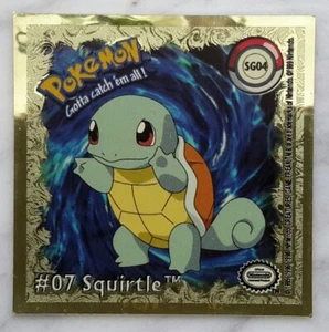 Rare Premier edition Pokemon chase sticker #SG04 Squirtle - Picture 1 of 1