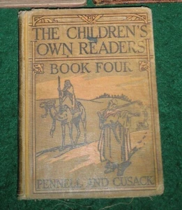 Antique Book "The Children's Own Readers, Book Four" 1929 - Picture 1 of 3