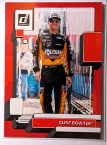 2023 DONRUSS RACING RED CLINT BOWYER 193/299 - Picture 1 of 2