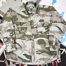 Cabela's Button Down Long Sleeve Shirt Camouflage Hunting Outdoors Men's XL Tall