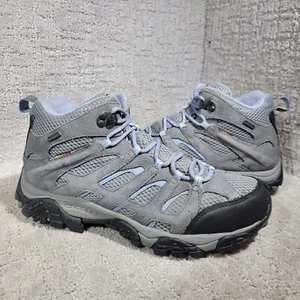 Merrell Moab 3 Women's Size 11 US Gray Suede Mid Waterproof Hiking Boots J88792 - Picture 1 of 10