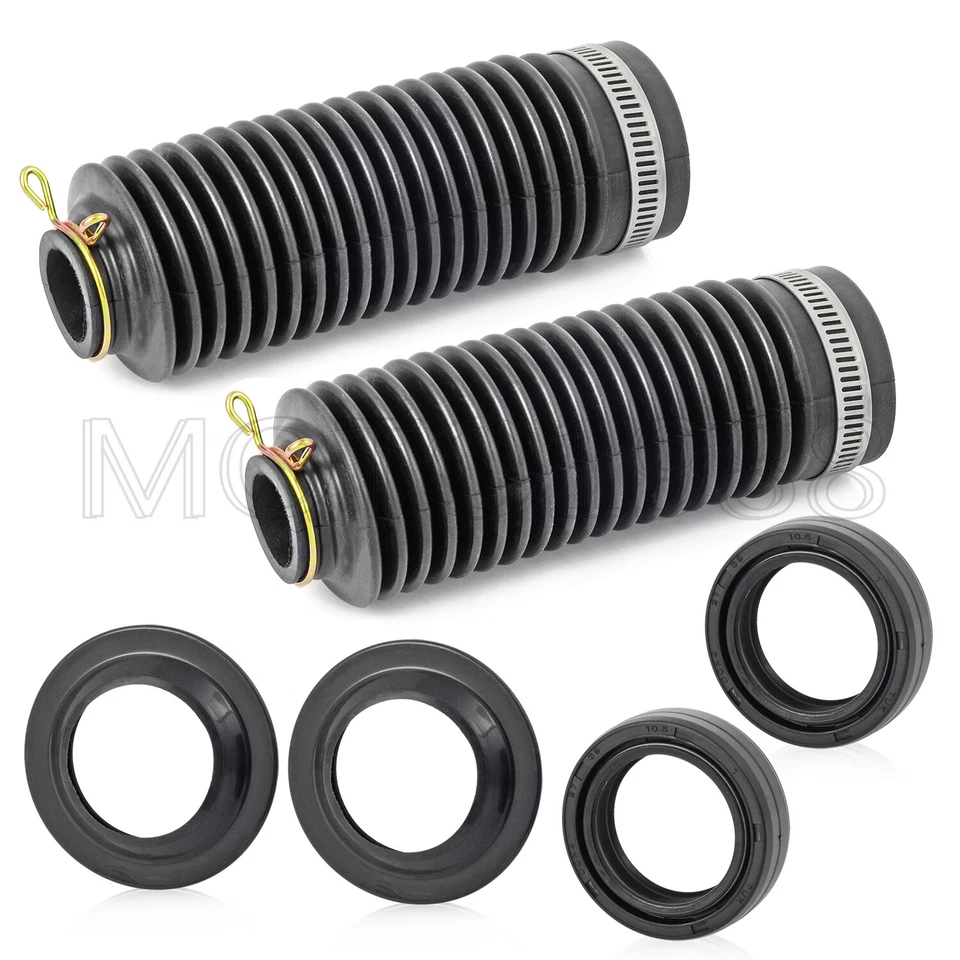 FRONT Fork Dust Seal Kit & FORK BOOT For HONDA XR80R XR100R CRF80F CRF100F   - Image 1 of 4