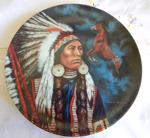 "THE BOLD AND THE FREE" BY SHARON EVANS PLATE - Picture 1 of 3