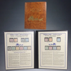 KENMORE MINT POSTAL ISSUES THURN&TAXIS 1859-1867 NORTHERN+SOUTHERN DIST STAMPS - Picture 1 of 5