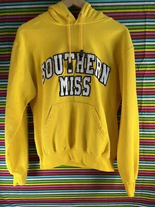 Champion Women’s American Southern Miss Hoodie Spell Out Size S From USA - Picture 1 of 15