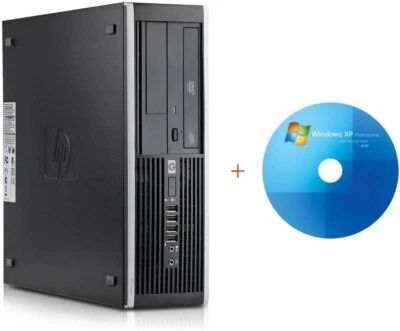HP i5 WINDOWS XP 32 bit PORTA COM SERIALE 4GB COMPUTER con CD INSTALLAZIONE - Imagen 1 de 4