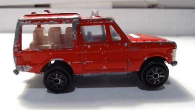 Range Rover Majorette #248 rojo escala 1:60 Francia Foto 1 de 4
