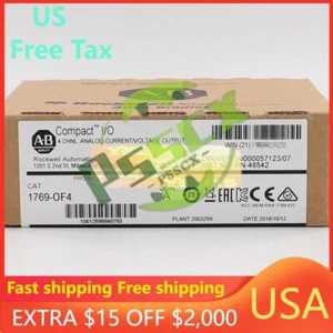 1769-OF4 SER A CompactLogix Analog Output Module Factory Sealed AB US Free Tax - Picture 1 of 4
