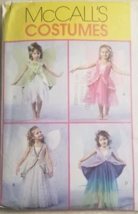 McCalls M4887 Mädchen Fee Kostüme Kind Größe 6 7 8 Schnittmuster - Bild 1 von 3