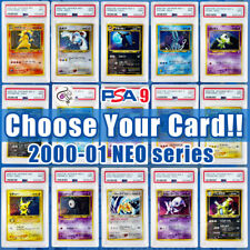 PSA 9 NEO Genesis Discovery Revelations Destiny Pokemon Japan CHOOSE YOUR CARD