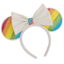 Loungefly Minnie Mouse - Sequin Rainbow Ears Headband LOUWDHB0088